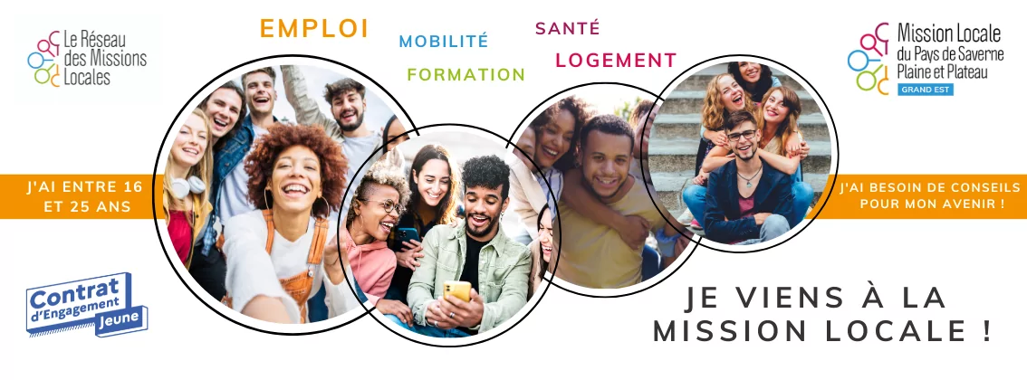 Bannière de promotion de la Mission Locale de Saverne